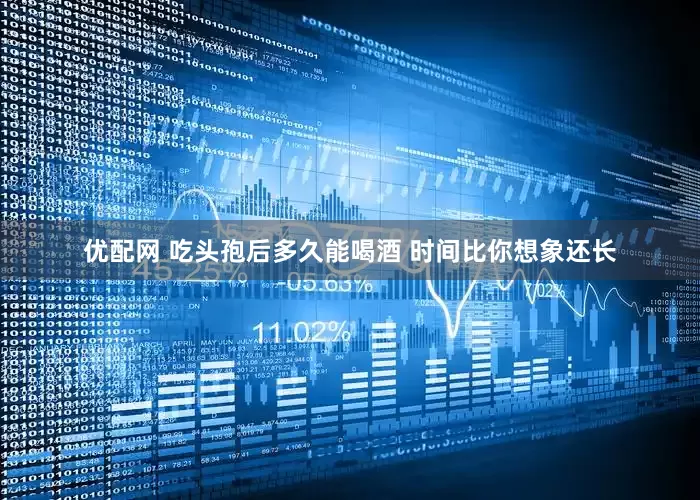 优配网 吃头孢后多久能喝酒 时间比你想象还长