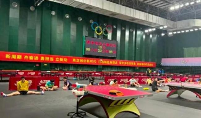 国乒成都封训标语